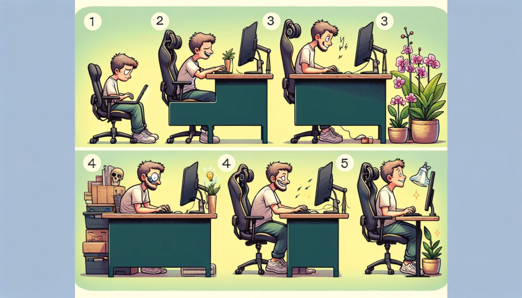 Ergonomie en télétravail en 5 étapes
