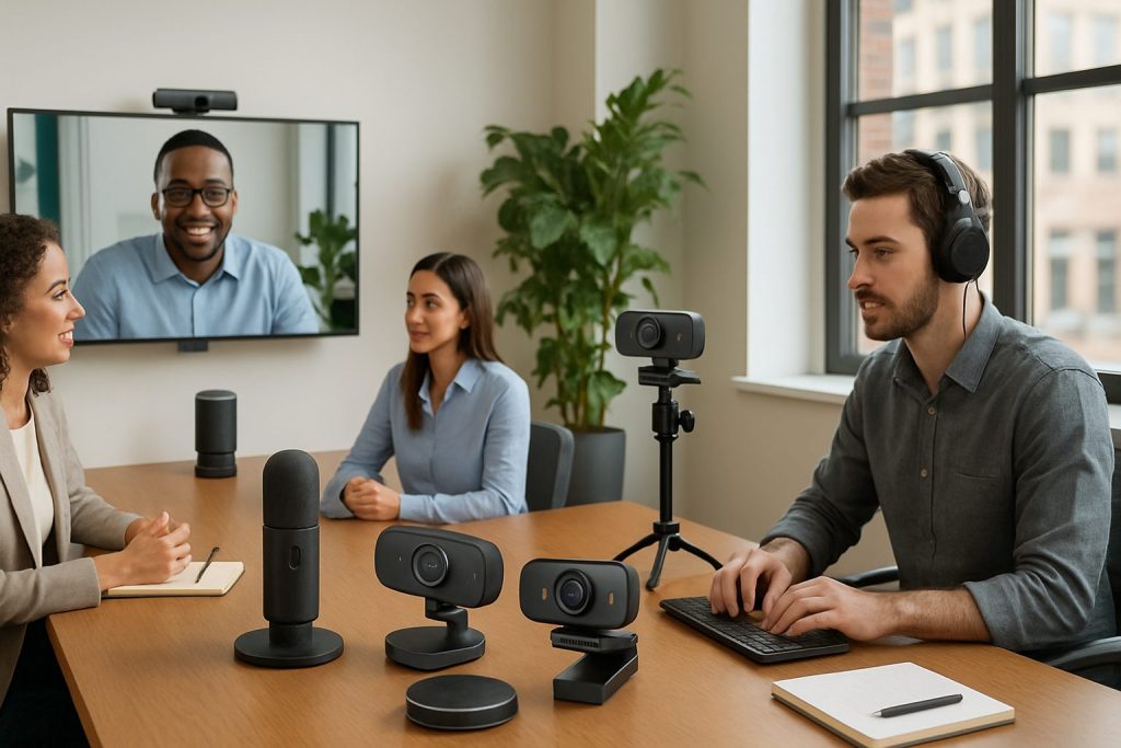 découvrez nos conseils pour sélectionner le meilleur équipement de visioconférence adapté aux besoins de votre entreprise. améliorez la qualité de vos réunions virtuelles grâce à des solutions performantes et adaptées à votre budget.