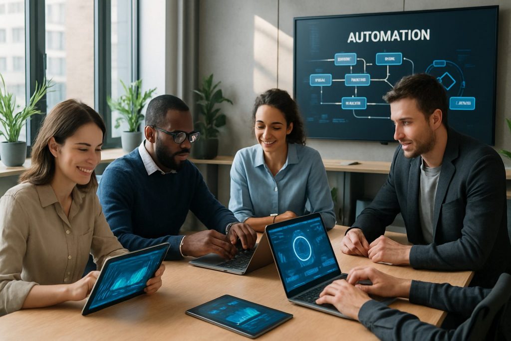découvrez comment l’automatisation transforme les entreprises en 2025 et apprenez à optimiser vos processus pour gagner en efficacité, réduire les coûts et stimuler la croissance.