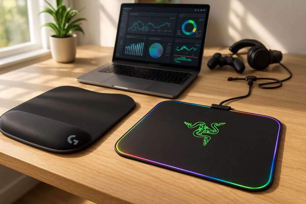 découvrez notre comparatif entre les tapis de souris logitech et razer pour vous aider à choisir le modèle offrant la meilleure précision et le plus de confort, que vous soyez gamer ou professionnel.