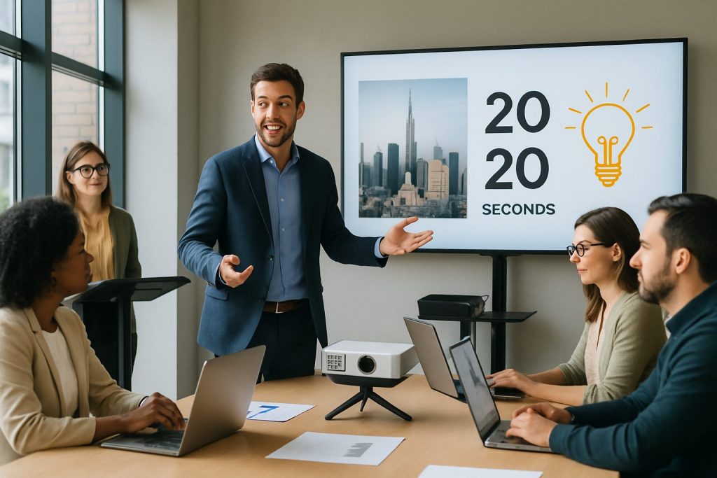 découvrez la méthode pecha kucha pour dynamiser vos présentations : apprenez à captiver votre audience en 20 images et 20 secondes par diapositive. conseils pratiques pour réussir vos interventions efficacement !