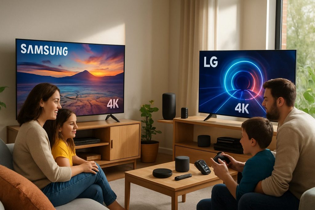 découvrez notre comparatif détaillé entre les écrans 4k samsung et lg pour savoir lequel offre la meilleure expérience visuelle. conseils, avantages et inconvénients pour choisir votre écran idéal.
