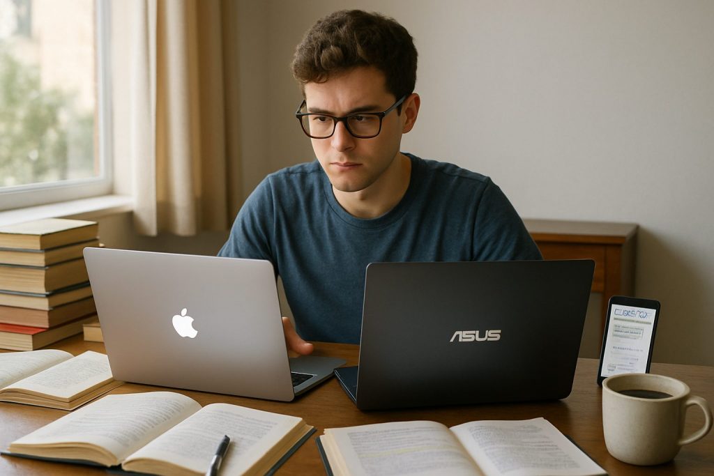 découvrez notre guide comparatif entre apple et asus pour choisir le pc portable idéal et réussir vos études. avantages, performances et conseils pour étudiants inclus !