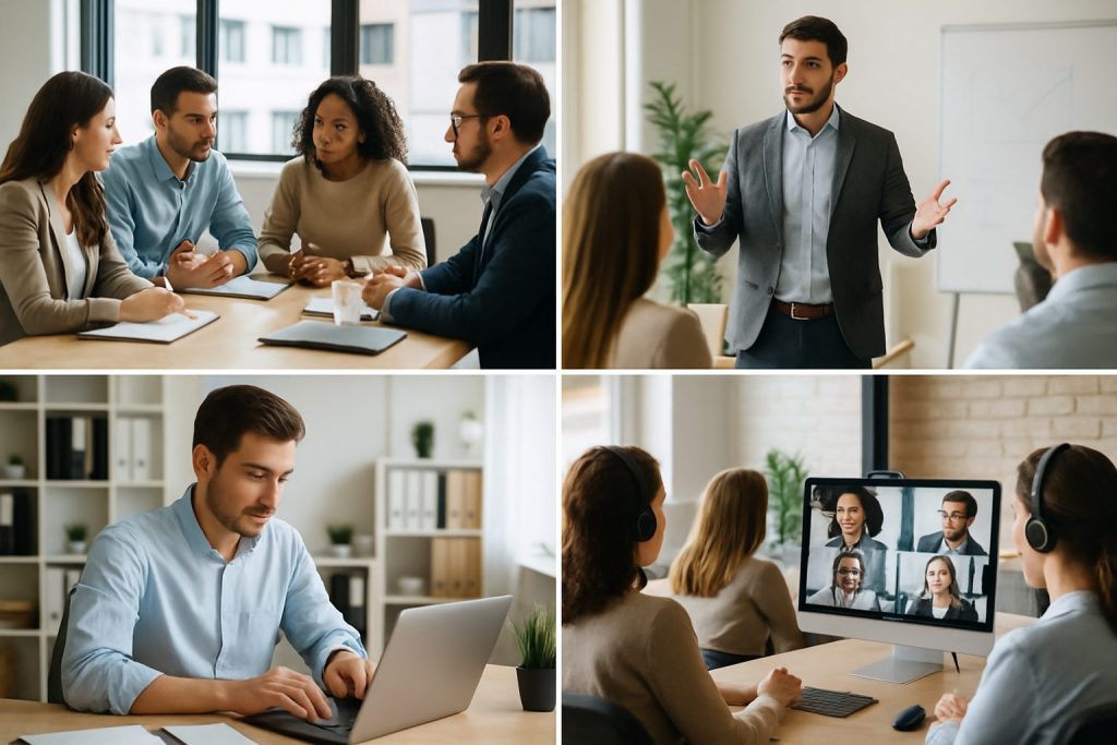 explorez les 4 types de communication essentiels à maîtriser pour améliorer vos échanges professionnels et personnels.