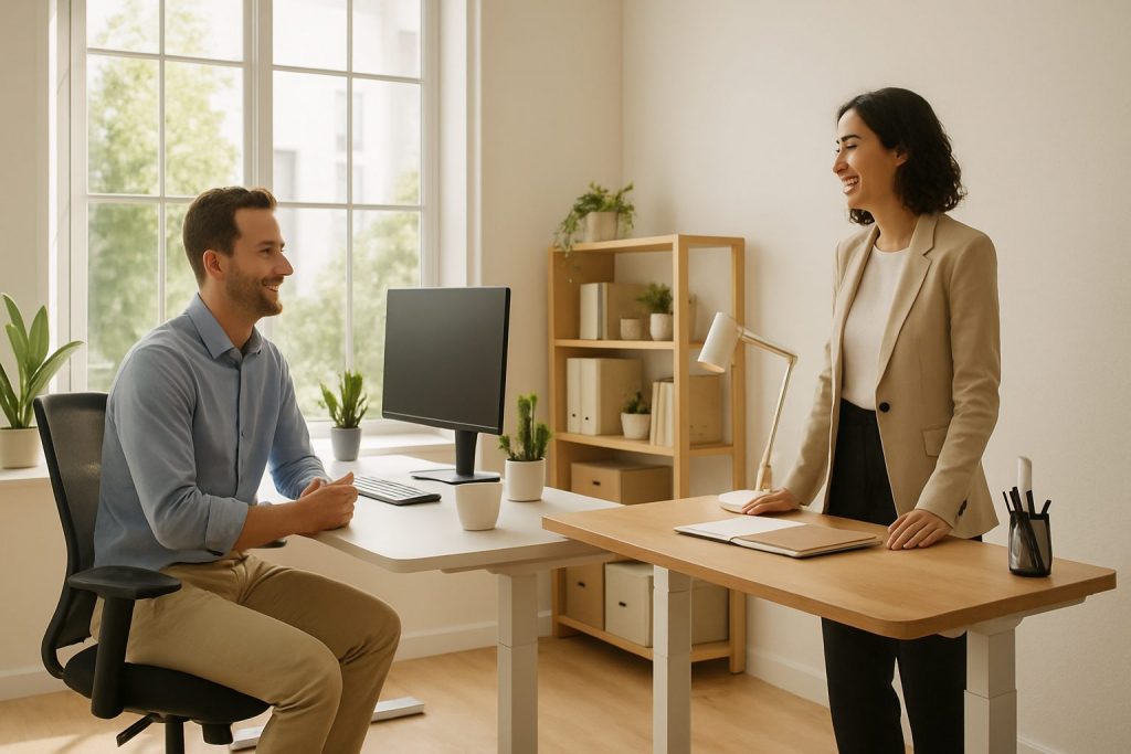 découvrez notre comparatif entre flexispot et ergonofis pour choisir le bureau assis-debout idéal et optimiser votre espace de travail avec confort et ergonomie.