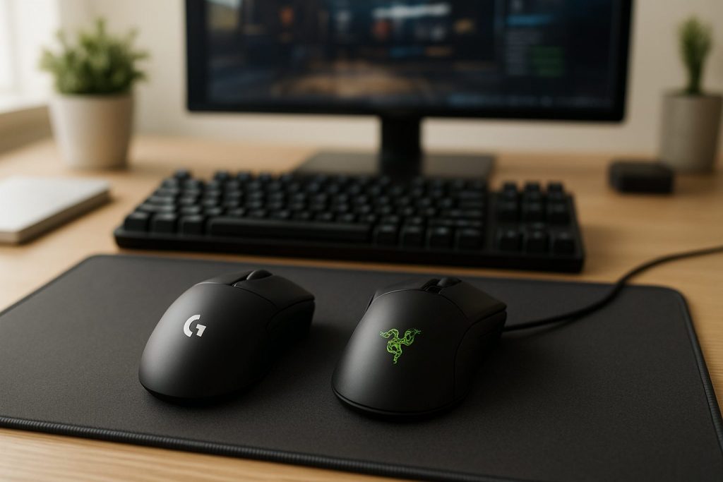 découvrez notre comparaison complète entre logitech et razer pour choisir la souris gamer idéale, alliant confort, précision et performances optimales pour vos sessions de jeu.