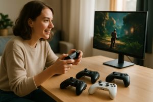 découvrez notre guide complet pour choisir la meilleure manette pc. comparez les modèles incontournables et trouvez la manette idéale pour vos jeux.