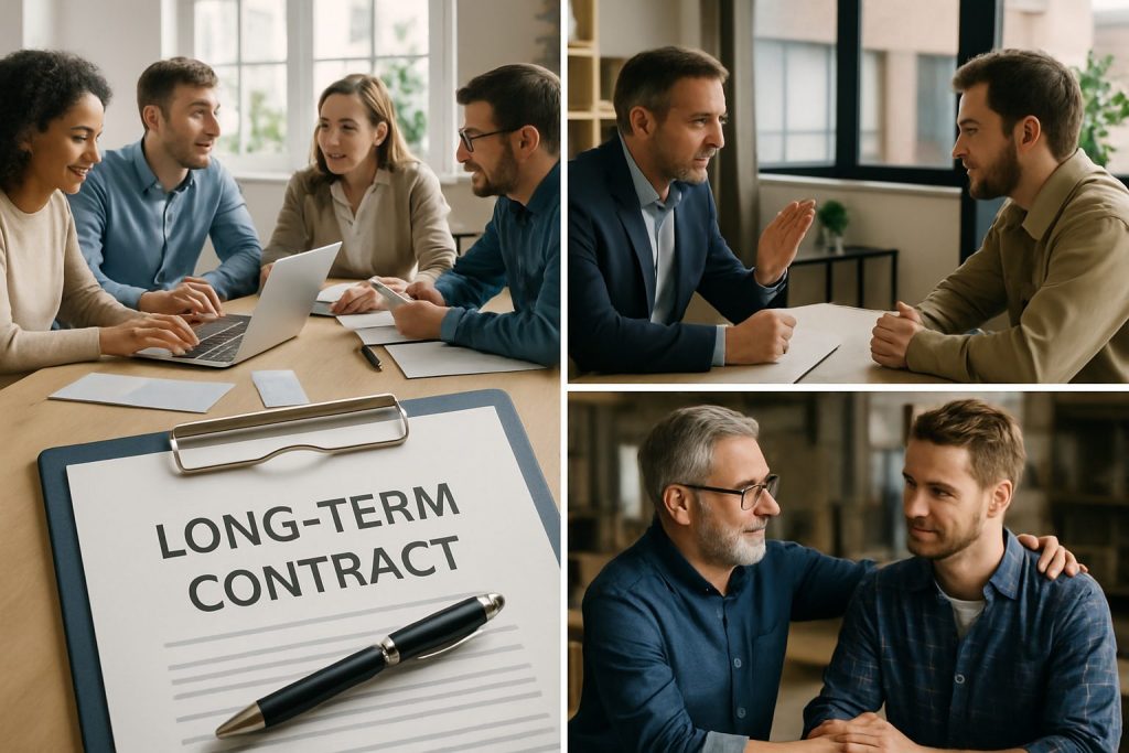 découvrez les avantages, les risques et nos conseils pour réussir votre collaboration grâce à un contrat long terme efficace et sécurisé.